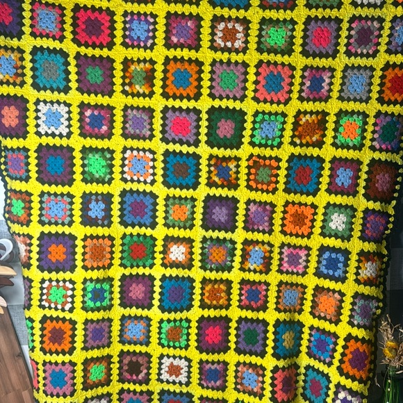 homeade Other - Vtg Handmade Blanket Quit Afghan